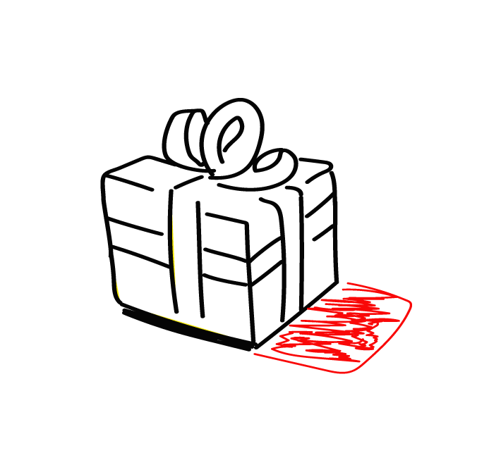 Icono de Propuesta de Valor para la validación de hipótesis del modelo de negocio canvas. Su base roja lo identifica como un elemento de acción y experimentación.